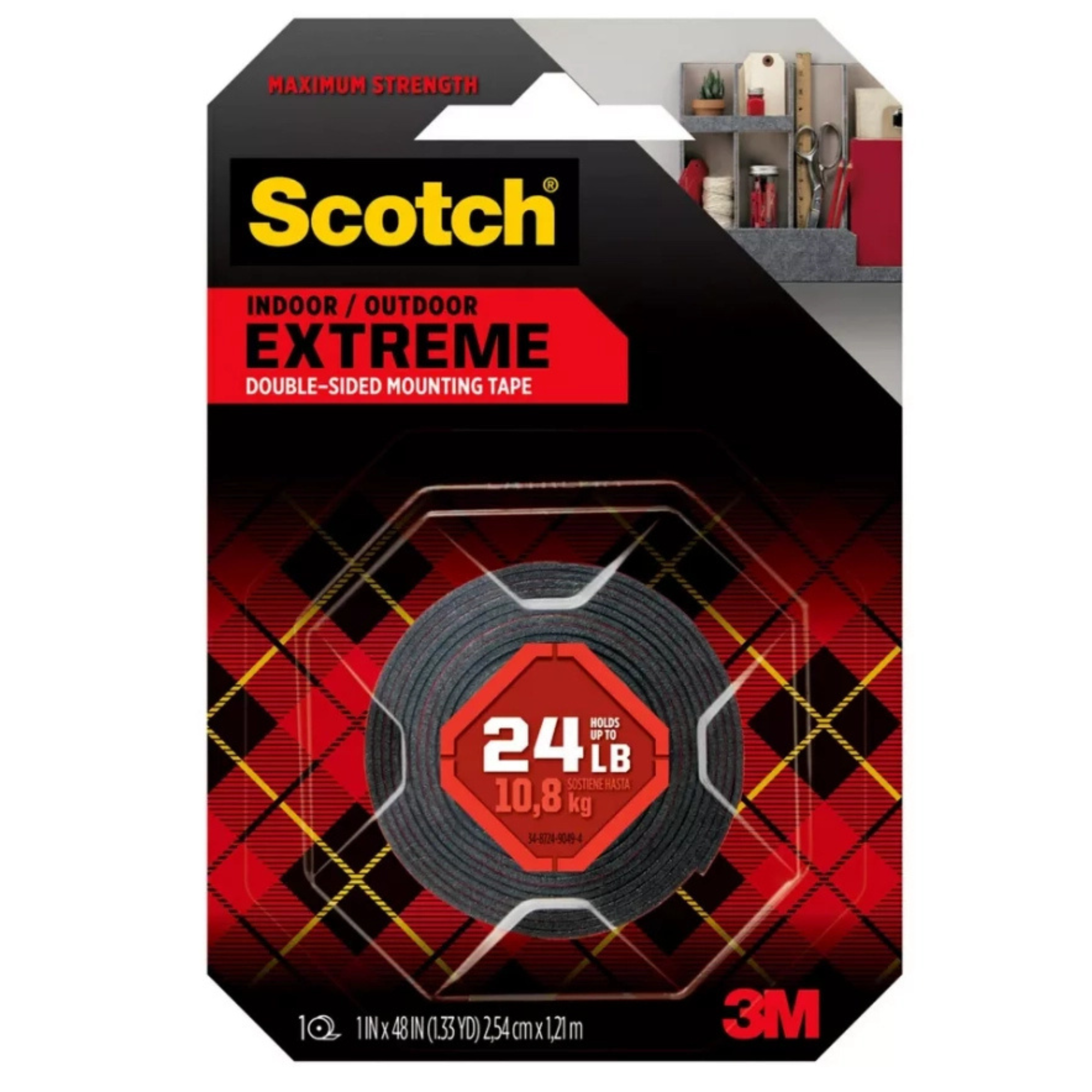 3M Scotch Extreme Mounting Double Sided Tape from Columbia Safety